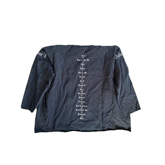 KANYE WEST VULTURES Vol 1 Authentic Black LS T-shirt Size 3 L/XL MERCH yzy ye - Picture 3 of 4